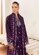 Nissa By Rajbari Floral Symphony Premium Embroidered Marina 3 Piece Unstitched Suit RB25NFS D-PM-07